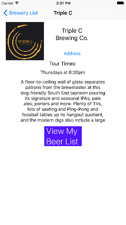 Beer Club App